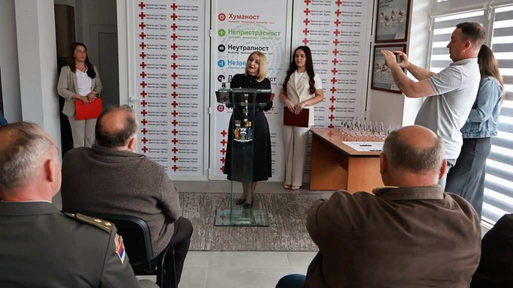 Зорица Јовић на Националном дану добровољних давалаца крви