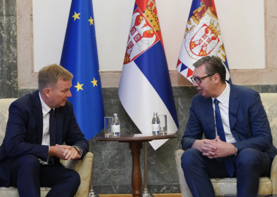 Вучић са Соренсеном: Дијалог вратити на обавезу формирања Заједнице српских општина и заштиту права Срба