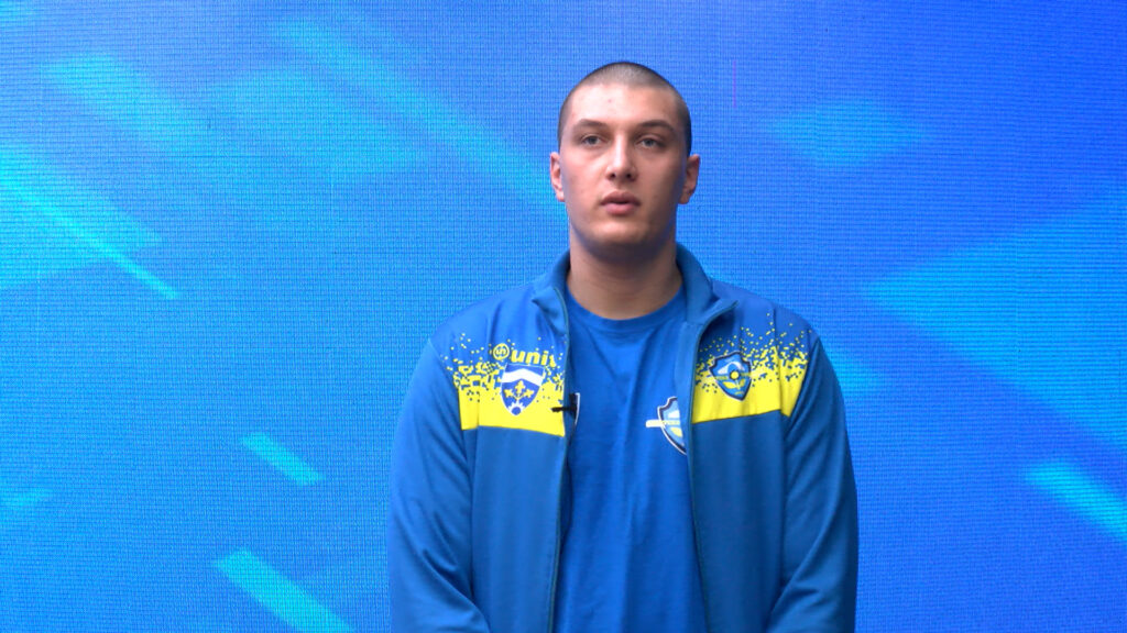 Guga Utmelidze из Грузије ново појачање РК СД „Врање 1093“