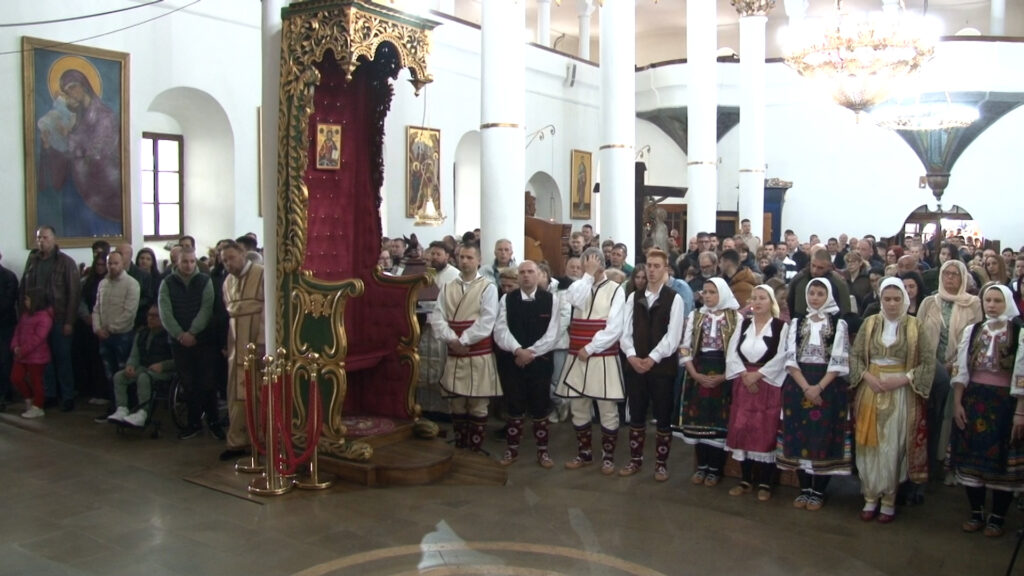 Васкрс у Саборном храму Свете Тројице