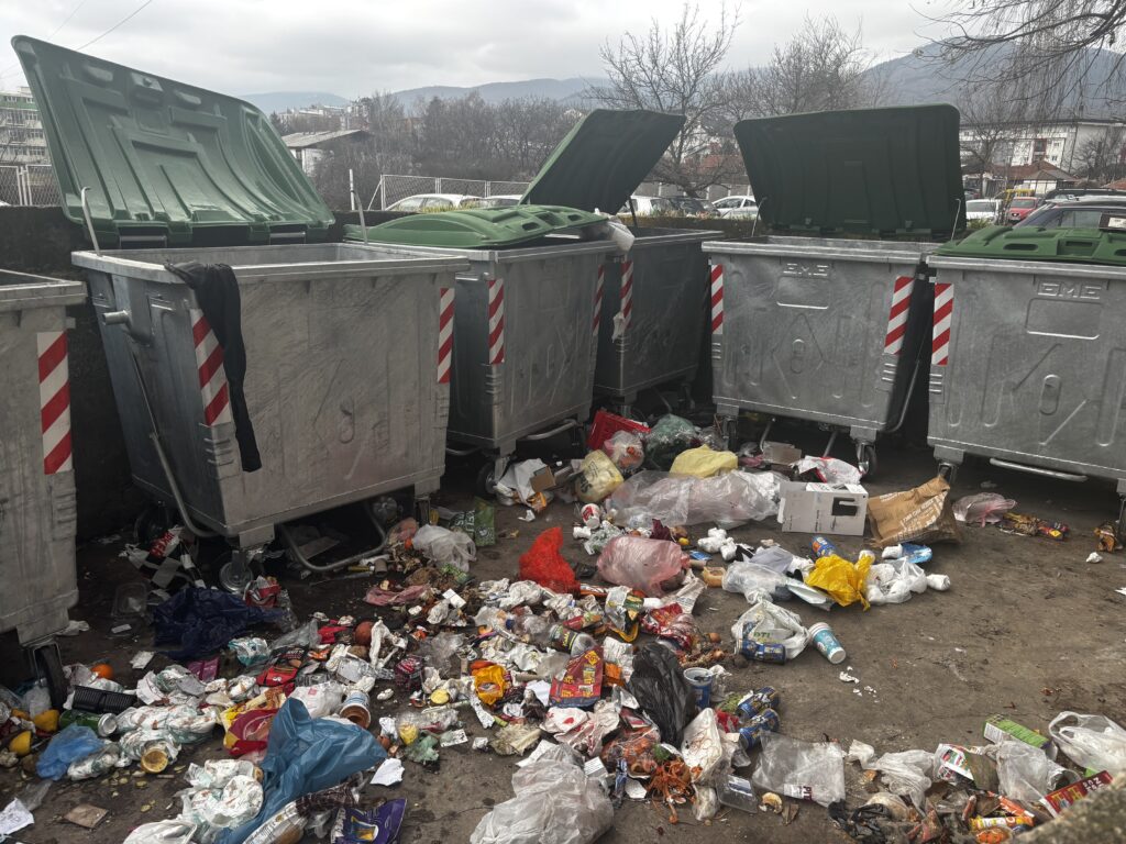 Ружна слика ове суботе у насељу Ледене стене, у улици Есперанто