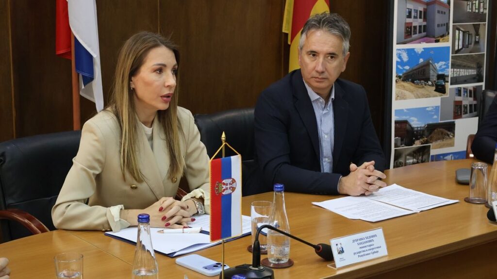 Министарка у техничком мандату Дубравка Ђедовић Хандановић обишла вртић ,,Наше дете“
